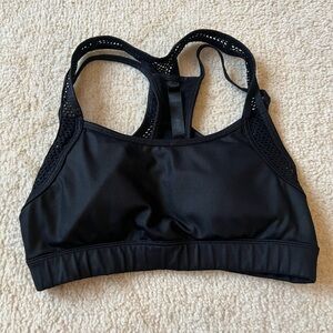 Black Women's Sports Bra